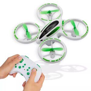 Glow Up Mini Stunt Drone – LED Lights, Gyro Stabilization, Auto Orientation